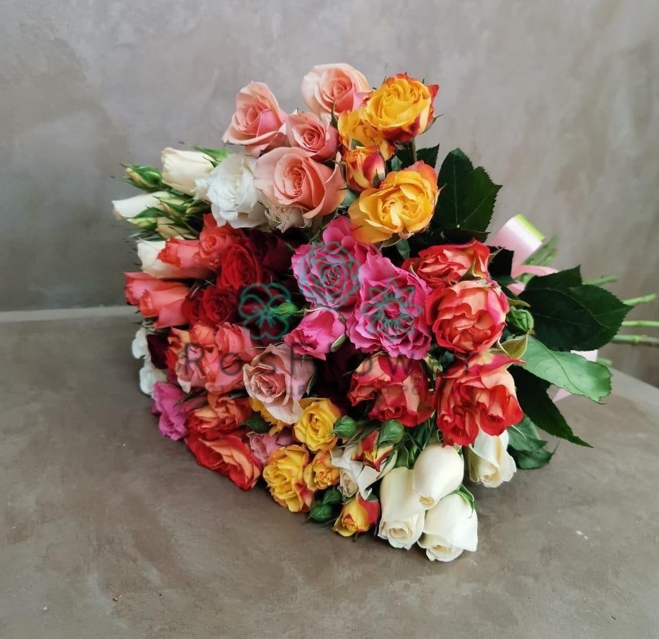 Букет цветов из: Розы в Красные Ткачи