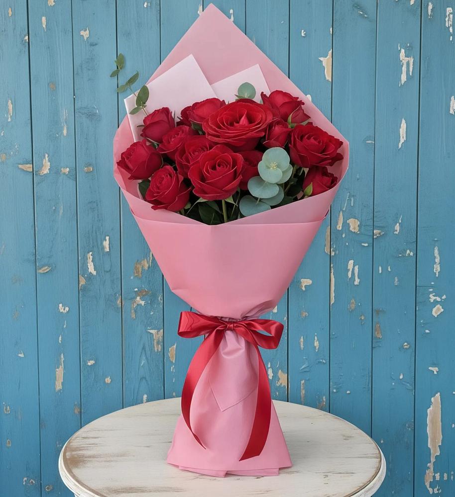 Букет цветов из: Розы в Красные Ткачи