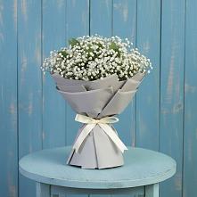 Букет цветов из:  Гипсофила в Красные Ткачи