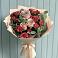 Букет цветов из: Гвоздики и Розы в Красные Ткачи