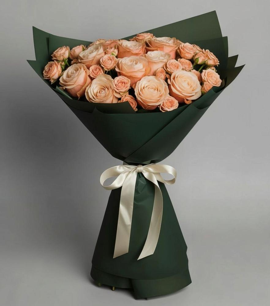 Букет Элегантный в Красные Ткачи