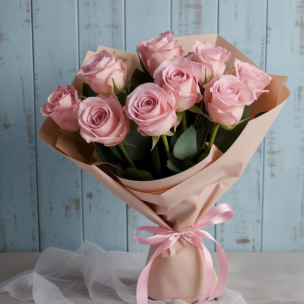 Букет цветов из: Розы в Красные Ткачи