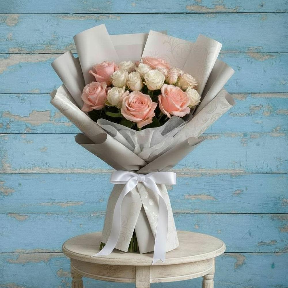 Букет цветов из: Розы в Красные Ткачи