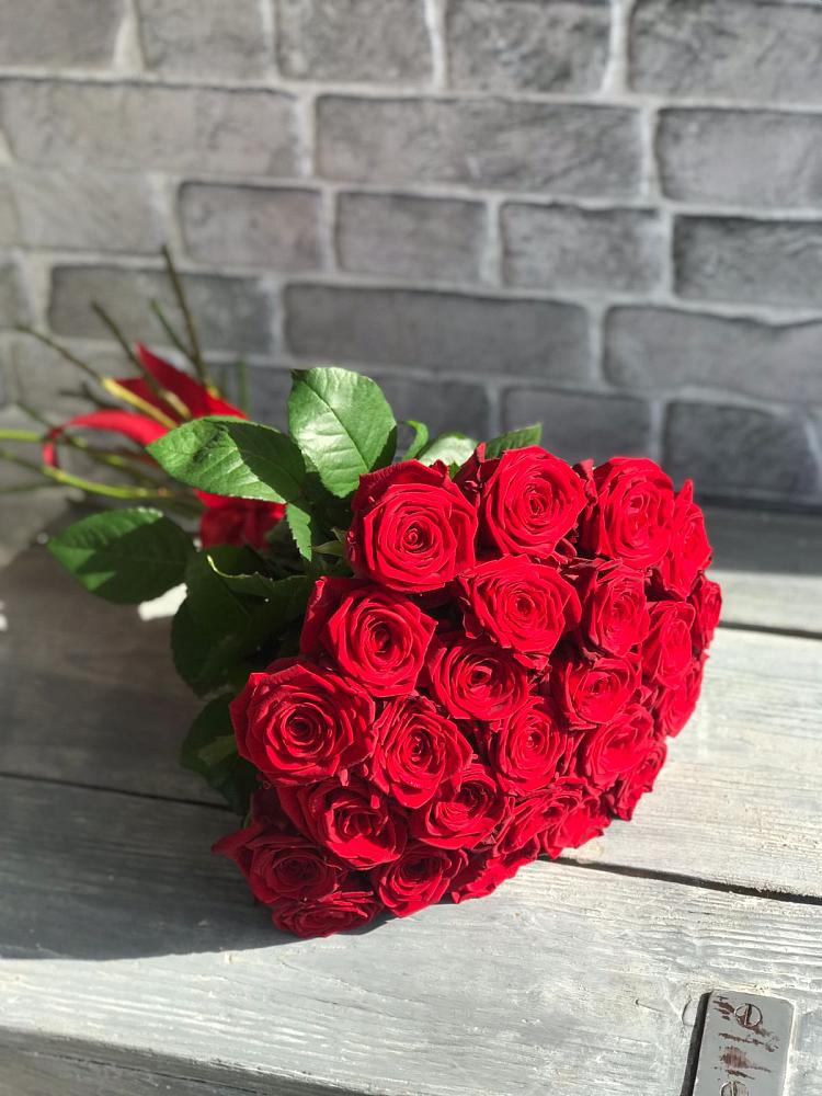 Букет Красные розы Фридом в Красные Ткачи