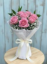 Букет цветов из:  Розы #REPLACE_PRED# Красные Ткачи