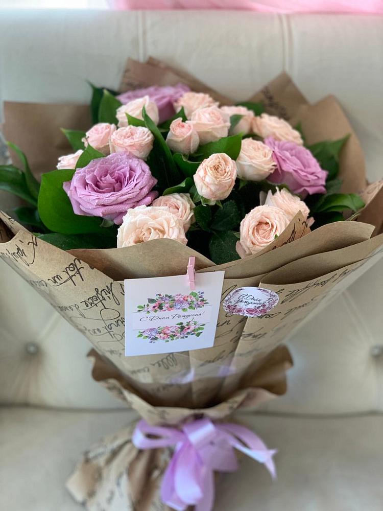 Букет цветов из: Розы в Красные Ткачи