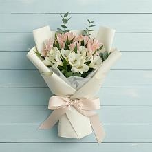 Букет цветов из:  Альстромерии в Красные Ткачи