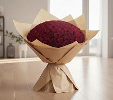 Букет 101 Красная роза в Красные Ткачи