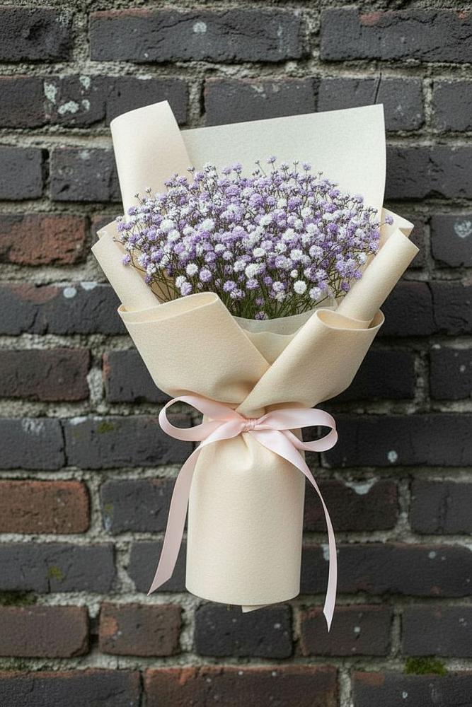 Букет цветов из: Гипсофила в Красные Ткачи