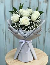 Букет цветов из:  Розы #REPLACE_PRED# Красные Ткачи