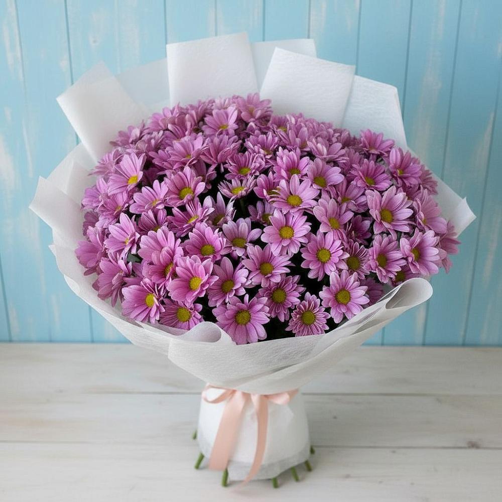 Букет цветов из: Хризантемы в Красные Ткачи