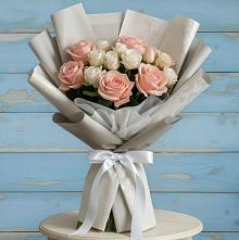 Букет цветов из:  Розы в Красные Ткачи