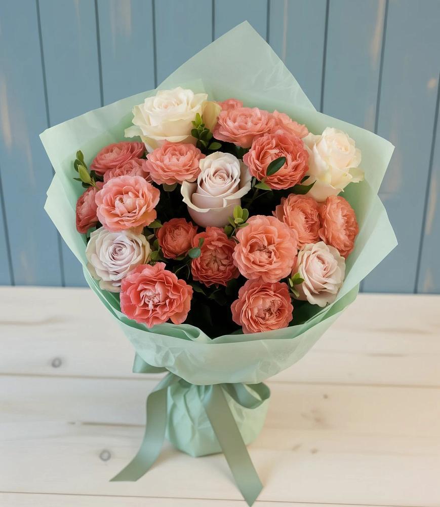 Букет цветов из: Розы в Красные Ткачи