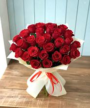 Букет 29 Красных роз в Красные Ткачи