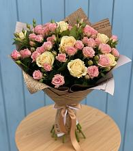 Букет цветов из:  Розы #REPLACE_PRED# Красные Ткачи