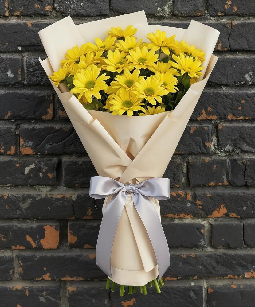 Букет цветов из: Хризантемы в Красные Ткачи