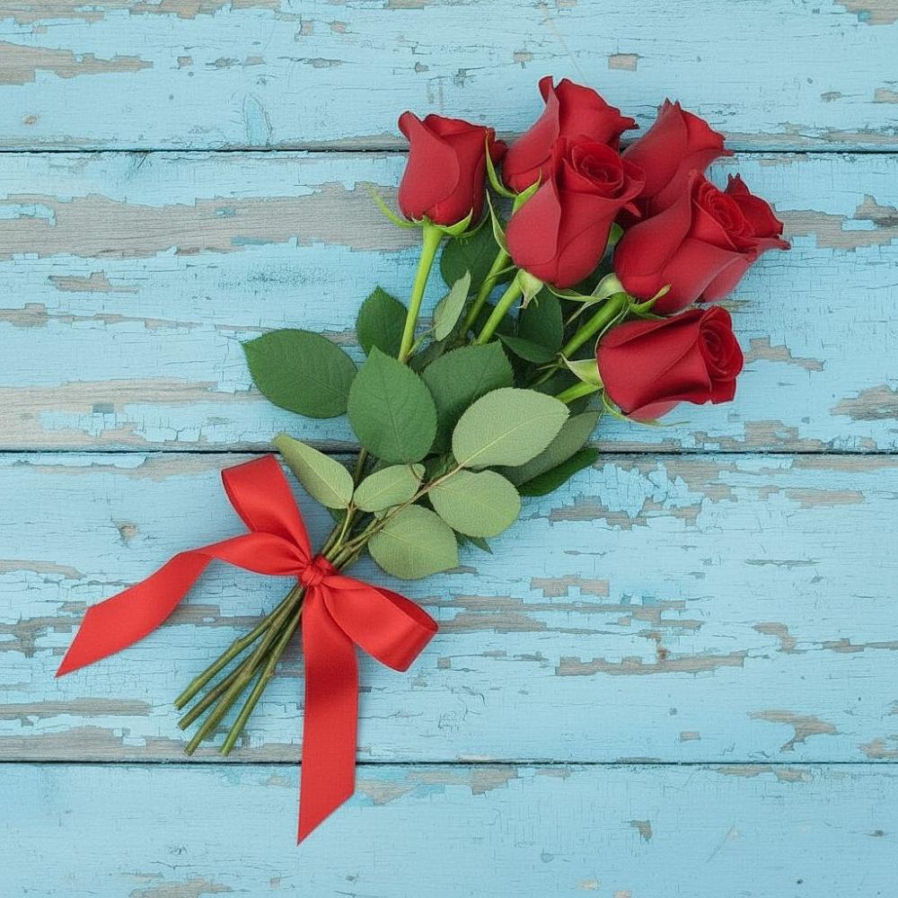 Букет Красные розы в Красные Ткачи