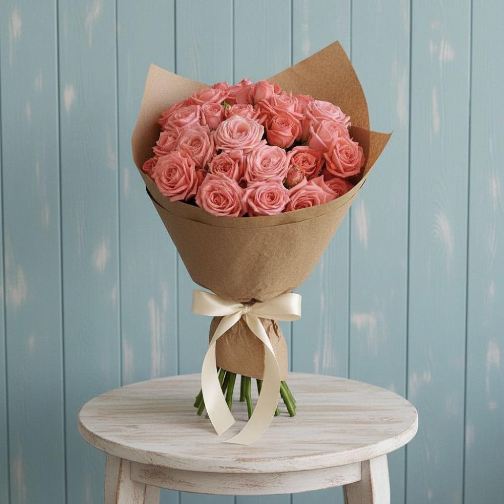 Букет цветов из: Розы в Красные Ткачи