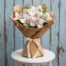 Букет цветов из:  Орхидеи и Розы в Красные Ткачи