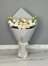 Букет цветов из:  Розы и Лизиантусы в Красные Ткачи